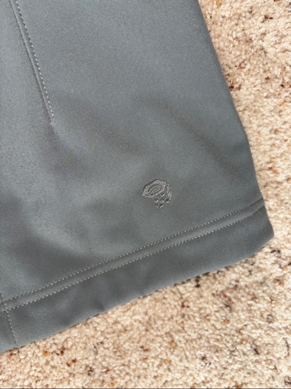 Mountain Hardwear Women's Gray Trench Softshell Coat Size Large - Picture 2 of 10